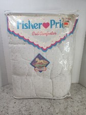 Fisher Price Crib Comforter Blanket The Pony Club Collection Vintage 1987 New