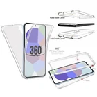 For Samsung Galaxy A37 Case 360 Full Body Protection Front Back Clear Cover