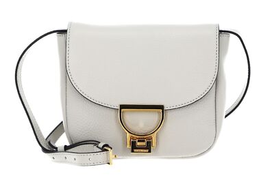 COCCINELLE Arlettis Handbag Umhängetasche Tasche Gelso hellgrau Neu
