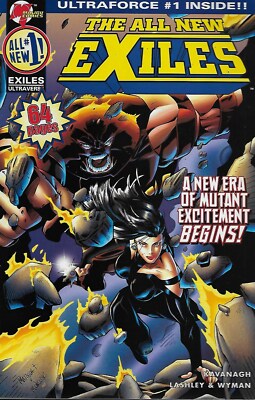 The All New Exiles (Vol.2) No.1 / 1995 Juggernaut / Variant Cover