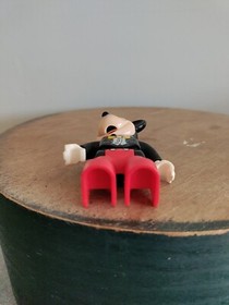 Lego Mickey Mouse Duplo Figure 10597 10941 Yellow Bow-Tie Red Pants Disney Toy