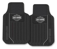 Harley-davidson Floor Mats Elite Series Bar Shield Logo Non-carpeted 1653
