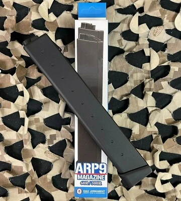 NEW TOY AIRSOFT G&G ARP 9 & PCC 9 MidCap 60 Mag-Single - Black G-08-158