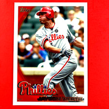 Jayson Werth 2010 Topps Card #334 MLB Philadelphia Phillies
