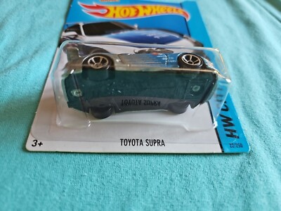 2014 Hot Wheels TOYOTA SUPRA Silver 22/250 GREAT CARD Night
