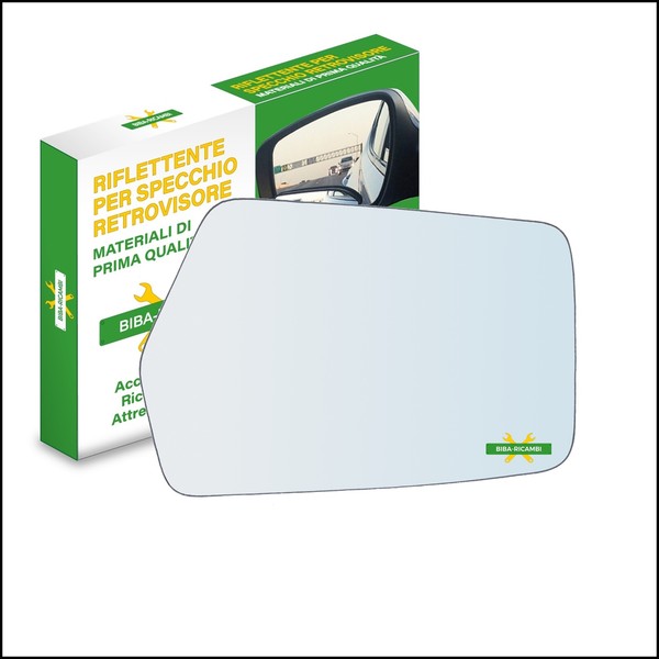 Glas RüCkspiegel Verchromt Seite Dx-Passeggero FüR Skoda Favorit (781) Da-image