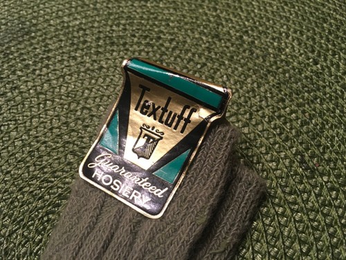 Darling Vintage Textuff Knee Socks for child, NWT~ size 5-6 1/2 Moss Green Cute - Picture 2 of 6