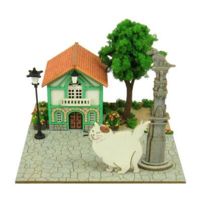 Sankei Studio Ghibli Mini Die Katze kehrt zurück Papercraft Kit MP07-63 Minia...