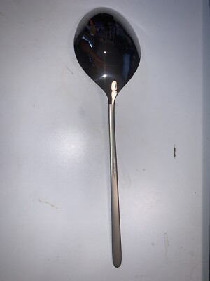 Alaska Satin Serving Spoon by Eternum Gense 9.5'' NEW