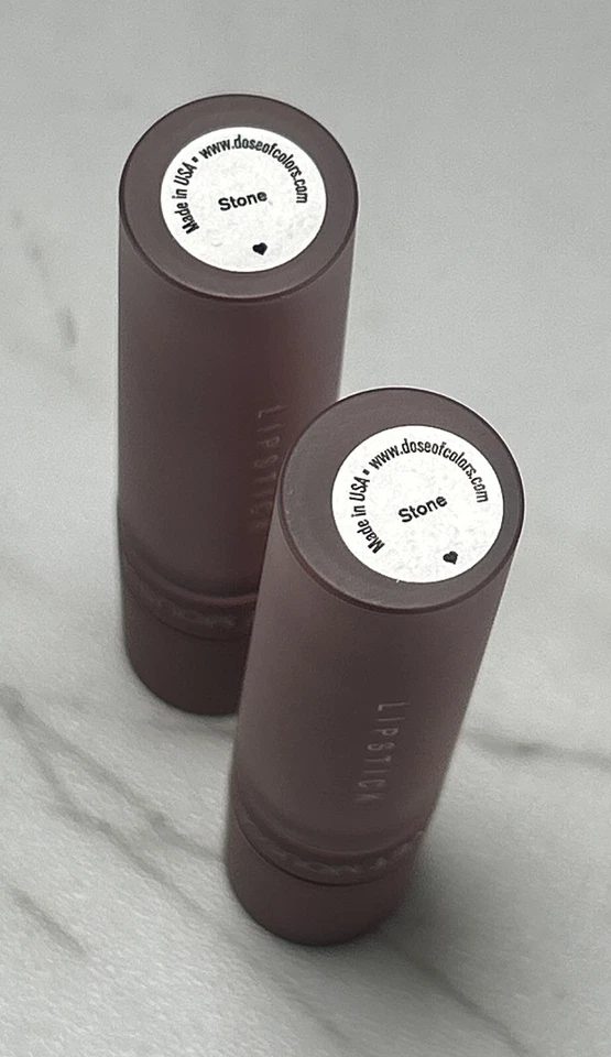 2 Dose Of Colors Stone velvet mousse lipstick Pink Mauve .17 Oz each NWOB - Image 4 of 4