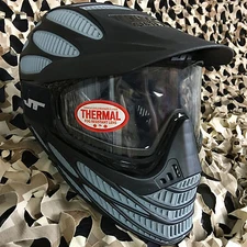 NEW JT Flex 8 Full Coverage Thermal Paintball Mask Helmet Goggle - Black/Grey