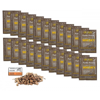 Turbohefe Alcotec Whisky 73g - Brennereihefe, Turbo Hefe Wodkahefe Destillieren