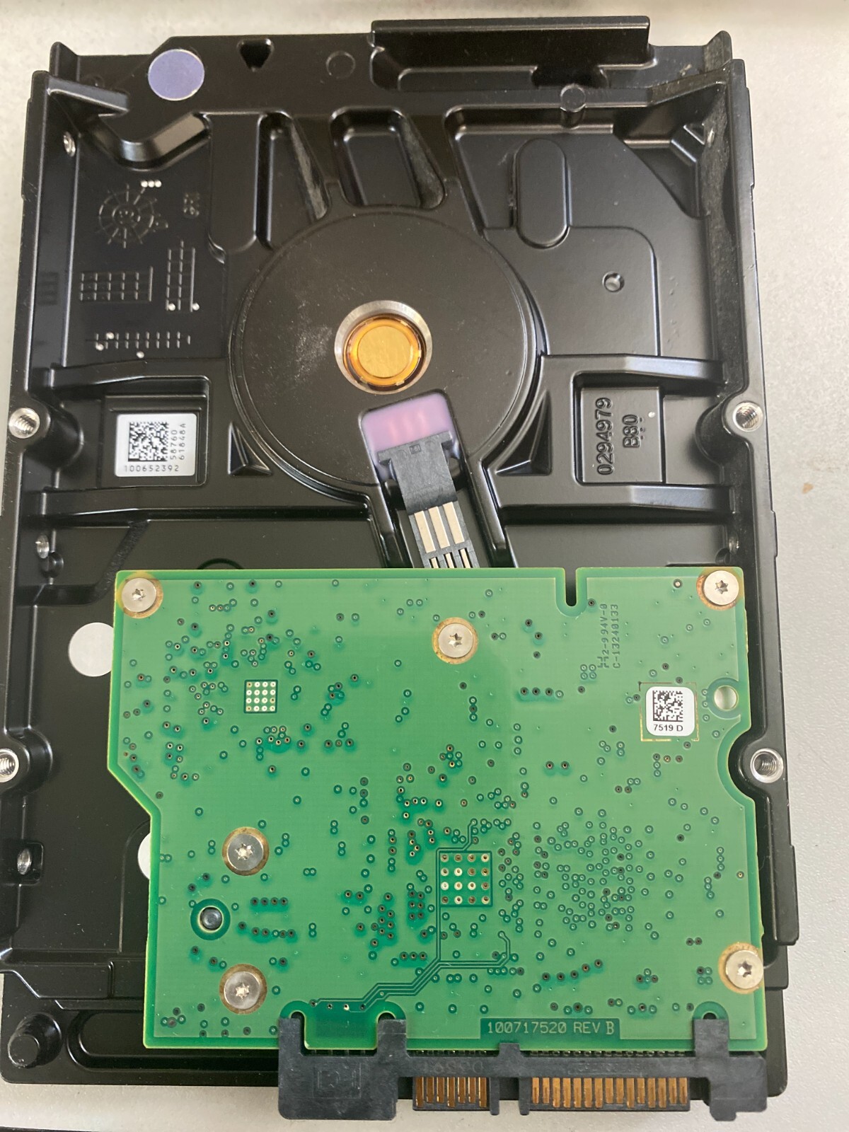Used Seagate ST1000DM003 Hard Drive - 1 TB, PN: 1CH162-021, DTO: 662621 ...