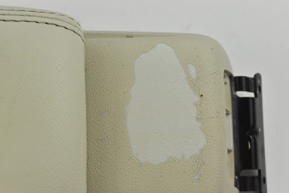 Jaguar X-Type 2002-2008 consola central cuero beige reposabrazos conjunto tapa fabricante de equipos originales Foto 4 de 4