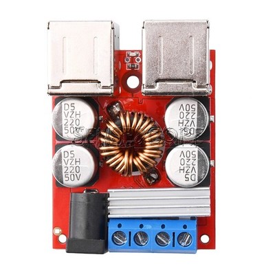 8V-35V to 5V 8A 4 USB Buck Power Supply Module for Android iphone Car Charger