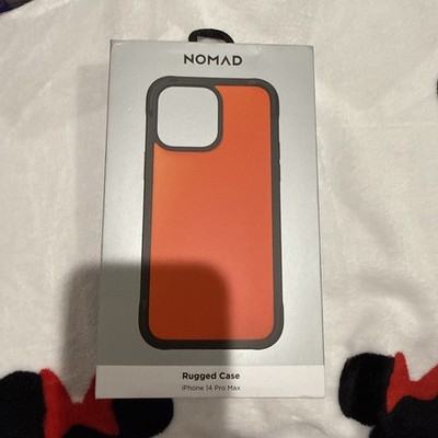 Nomad Sport Case MagSafe Apple iPhone 14 Pro Max Orange Black Protective Case