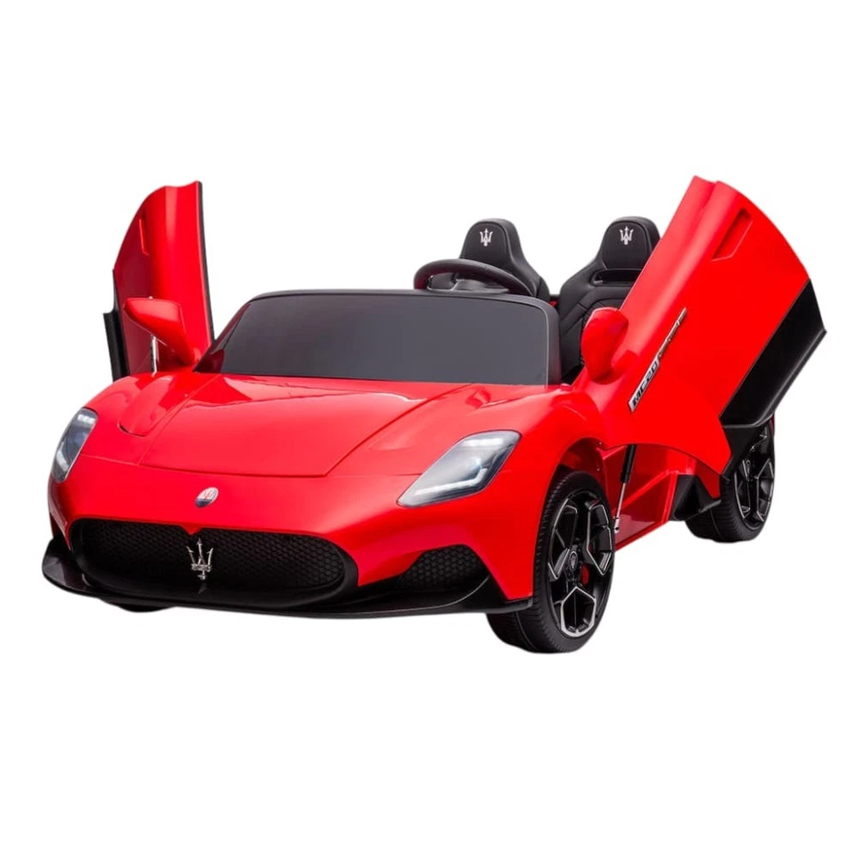 Auto Elettrica Per Bambini Giaquinto 12V Maserati MC20 Rosso - Immagine 3 di 4