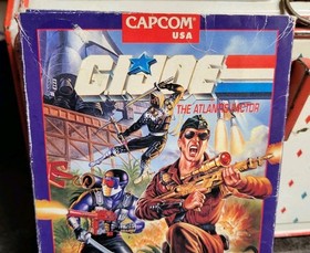 1991 G.I. Joe: The Atlantis Factor Nintendo NES ORIGINAL BOX ONLY (NO GAME)