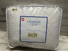Charter Club Premium White Down King Comforter Light Weight New