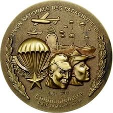 [#1525212] France, Medal, Cinquantenaire de l Union Nationale des Parachutistes,