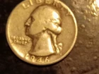 1946-d silver washington quarter