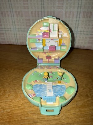 Polly Pocket Polly's Beach House 1989 Bluebird Toys Vintage - komplett