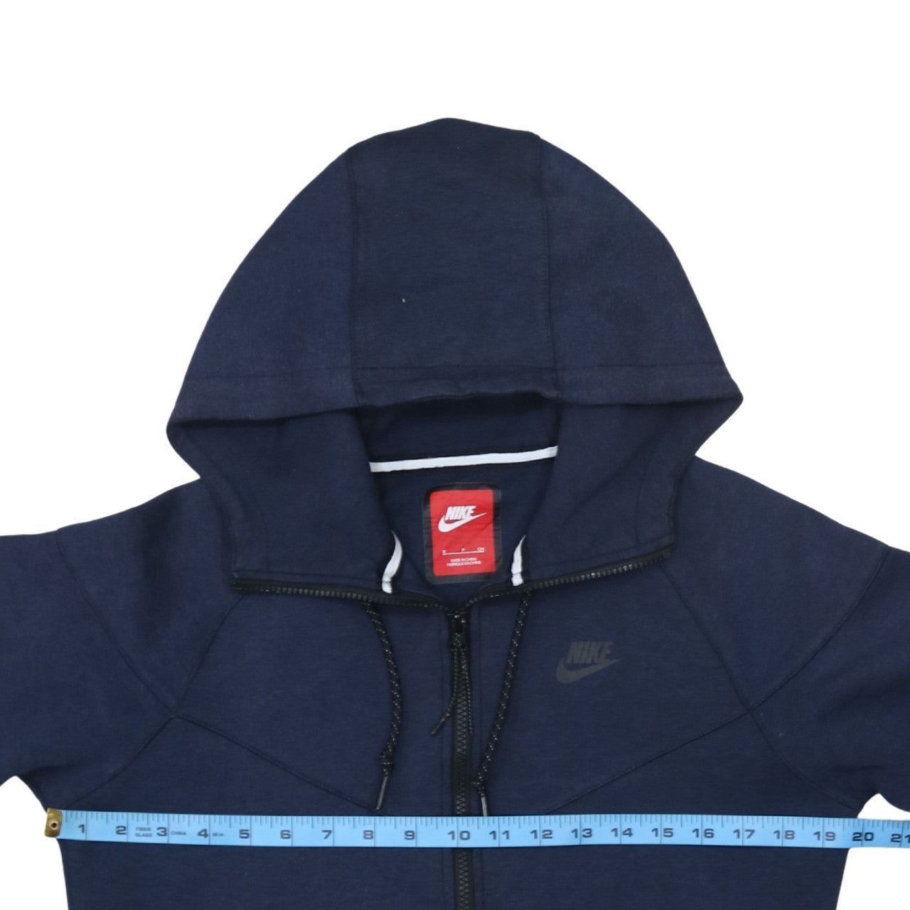 Nike Blue Hoodie Mens S image 5
