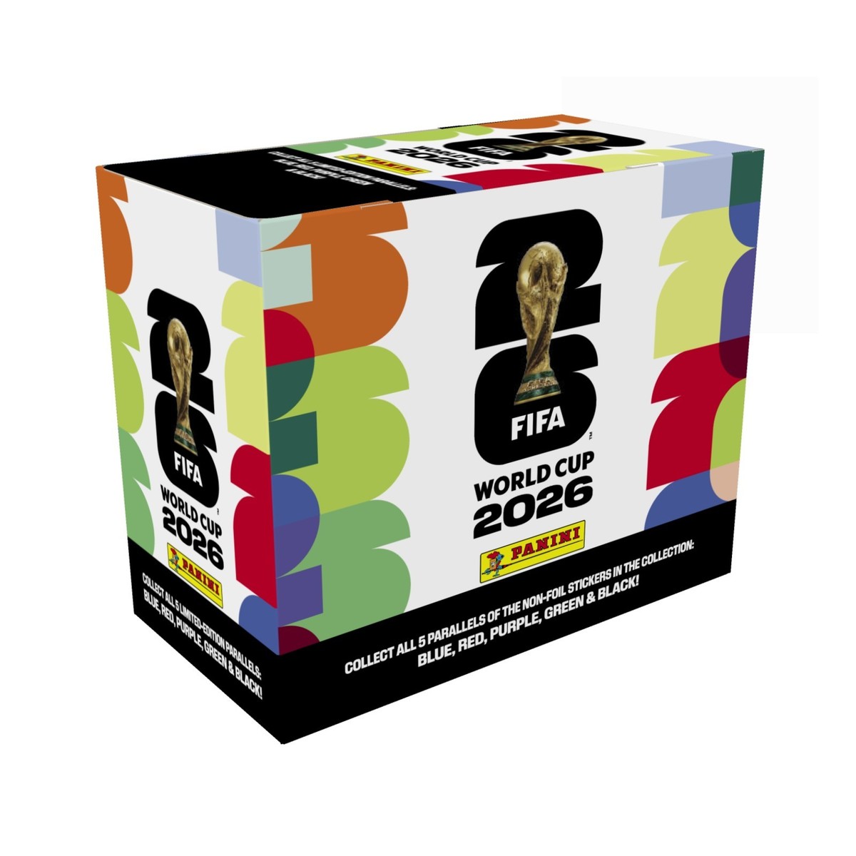 新品 PANINI FIFA WORLD CUP 2026 ステッカーボックス 2026 Panini World Cup 25Ct. Sticker Pack Box | 175 Stickers
