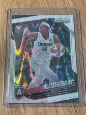 2025 Panini Prizm WNBA - Allisha Gray #16 White Seismic Prizm