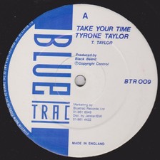 Tyrone Taylor - Take Your Time / Girl You're Mine, 12