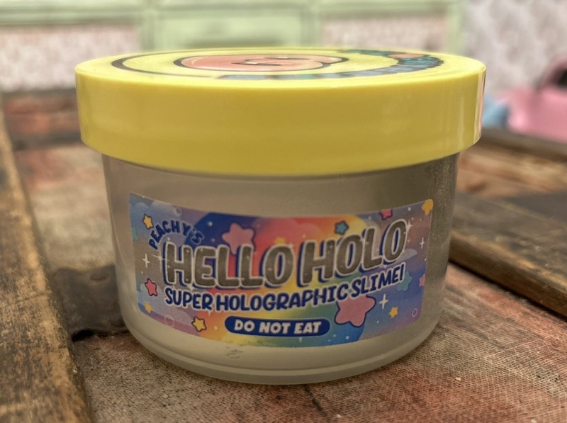 PEACHYBBIES SLIME NEW Hello Holo ! Hard To Find!