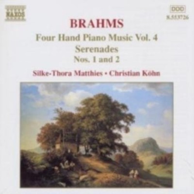 BRAHMS/MATTHIES/KOHN: FOUR HAND PIANO MUSIC 4 - CD