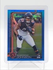 ROSCHON JOHNSON 2025 TOPPS CHROME BLUE REFRACTOR BEARS #55 /150 Q5849
