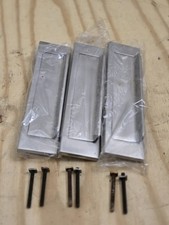 Sundaw BS 2911 Aluminium Letterbox Plate Set – Door Mail Slot Covers with Screws