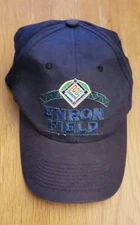 Vintage Enron Field Inaugural Game 2000 Astros vs Yankees MLB Snapback Hat