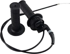 Dirt Bike Throttle Twist Grip + Cable Assembly ATV/ATC Black