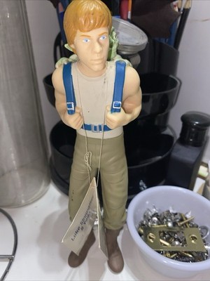 LUKE SKYWALKER & YODA FIGURINE FROM APPLAUSE 1995 LUCAS FILMS LIMITED NEW