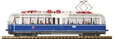 PIKO ~ G Scale ~ DB IV Glass Train with Sound ~ 37331