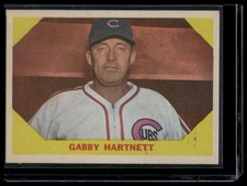 1960 Fleer Baseball Greats #29 Gabby Hartnett