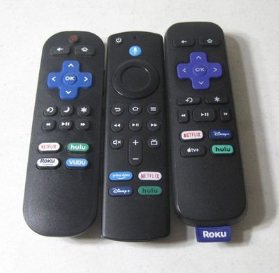 Roku RC-ALIR and Two other Streamer Remotes LOT