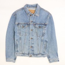 Vintage Levi's Denim Trucker Jacket Size XS 75525-0412