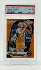 2024 Panini Prizm WNBA Cameron Brink Rookie #127 Orange Ice PSA 10 Sparks RC