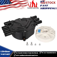 For Ignition Distributor Cap and Rotor Chevy Astro Van S-10 Blazer Jimmy 4.3L V6