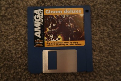 Amiga Format Coverdisk 82b Gloom Deluxe