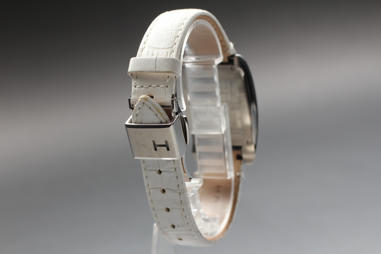 [Exc+5] HAMILTON Brooke H334110 White Dial Small Second Tank Quartz Womens Watch thumbnail 5