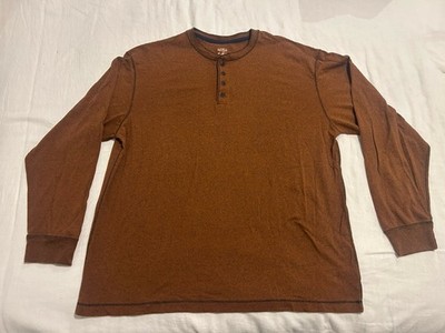 Red Head Men s 2X Quarter Button Long Sleeve Shirt