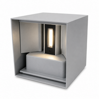 Led AußEn-Wandleuchte 12W IP65 3000K/4000K/6000K Grau ET-31689