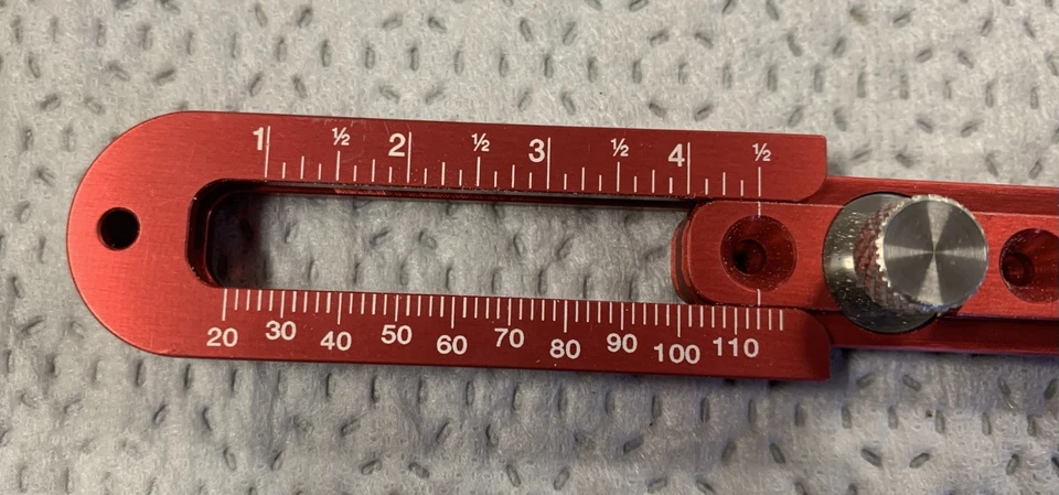 Woodpeckers Pocket Compass (1-7") – Precision Woodworking - Image 4 of 4