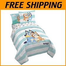 Bluey Bingo Kids Full Bed Set - 7 Piece Super Soft Bedding