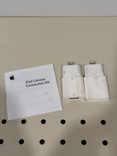 Bundle of (2) x Apple A1468 (30 pin to Lightning) + A1362 + A1358 (USB+SD Card)